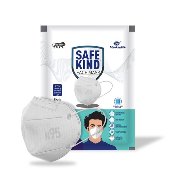 MANKIND SAFEKIND N95 MASK 5 LAYERS, N95, MASK, PROTECTION, COVID 19, CORONA, ANTI, POLLUTION, HERBICHEM.COM, OFFOR, BEST PRICE, SALE, PROTECT