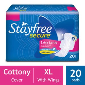 STAYFREE, SECURE, XL, SANITARY, PAD, PADS, PERIODS, MENSTRUAL, BLEEDING, LONG, PROTECTION, GOOD, BEST, HERBICHEM.COM, 20 ,PADS, 40, 6, WINGS, WHISPER, SANITARY, NAPKIN, BEST, JOHNSON, ABSORB, WOMEN, HEALTHY