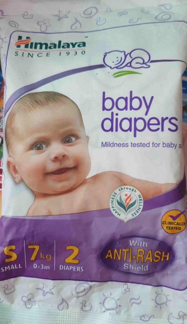 HIMALAYA BABY DIAPER S, herbal diaper, herbichem.com