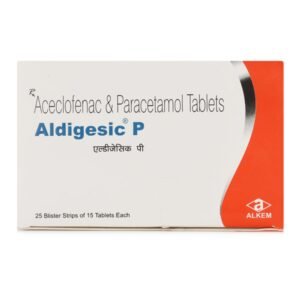 ALDIGESIC P TABLETS, HERBICHEM.COM, HERBICHEM, Aceclofenac PARACETAMOL
