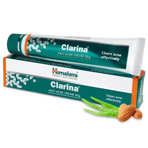 HIMALAYA CLARINA ANTI ACNE CREAM,CLARINA, HIMALAYA CLARINA, HIMALAYA ANTI ACNE CREAM, ANTI ACNE CREAM, ACNE REMOVAL, HERBICHEM.COM, BEST ACNE REMOVAL CREAM