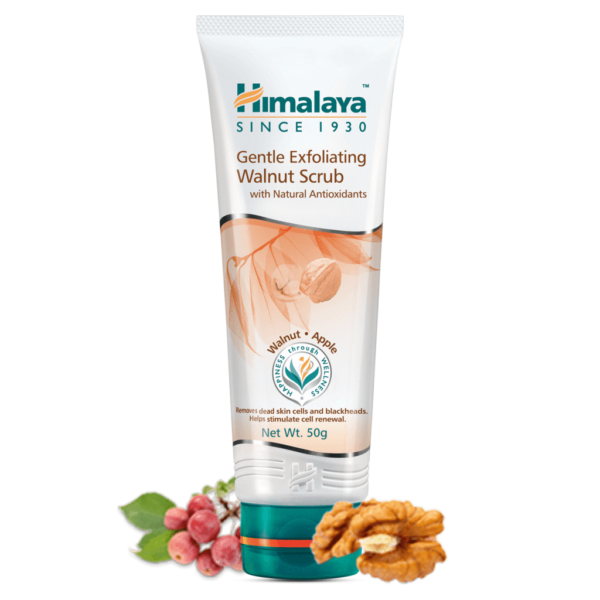 HIMALAYA GENTLE EXFOLIATING WALNUT SCRUB, HERBAL SCRUB HIMALAYA GENTLE EXFOLIATING WALNUT SCRUB AYURVEDIC SCRUB