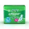 WHISPER ULTRA CLEAN XL PLUS, WHISPER, HEAVY, FLOW, ULTRA CLEAN, XL, PLUS, SIZE, 7, PADS, NAPKIN, SANITARY, NORMAL, PERIODS, GOOD, BEST, HERBICHEM.COM