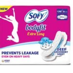 SOFY SLIM XL 6 PAD SANITARY NAPKINS, SOFY, 6, PAD, EXTRA, LARGE, XL, SANITARY, NAPKINS, GOOD, HERBICHEM.COM