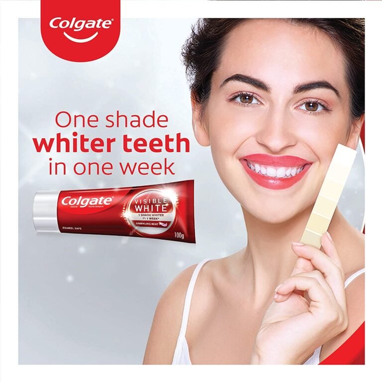 COLGATE VISIBLE WHITE TOOTHPASTE