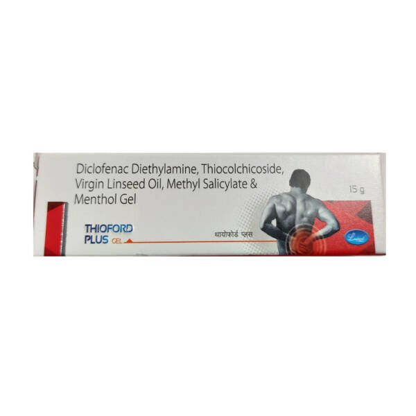 THIOFORD PLUS GEL FOR PAIN RELIEF - HerbiChem: India's Online Pharmacy ...