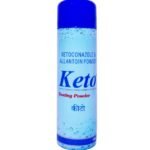 KETO DUSTING POWDER 100gm,MEDICINE, FOR, Fungal infections, such as Athlete's foot (ringworm of the foot), jock itch (ringworm of the groin), ringworm, and seborrheic dermatitis (dry, flaking skin or dandruff), GOOD, CREAM, BEST, HERBICHEM.COM, powder
