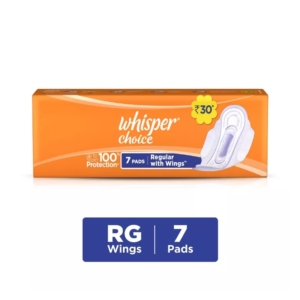 WHISPER, CHOICE, REGULAR, SIZE, 20, PADS, NAPKIN, SANITARY, NORMAL, PERIODS, GOOD, BEST, HERBICHEM.COM