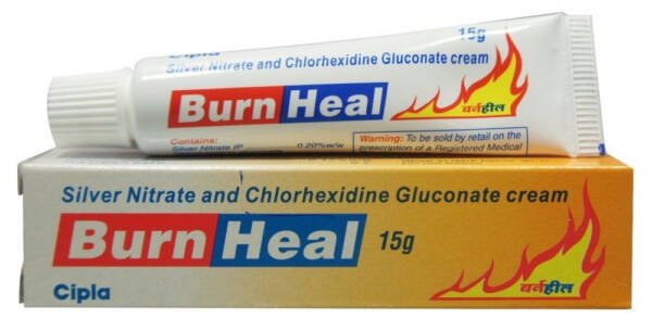 BURNHEAL ANTISEPTIC CREAM, CIPLA BURNHEAL CREAM, CREAM FOR BURN, HERBICHEM